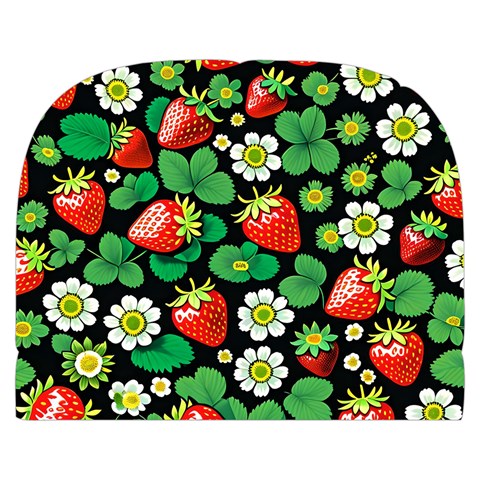 Strawberries Pattern Make Up Case (Small) from ArtsNow.com Front