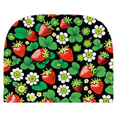 Strawberries Pattern Make Up Case (Small) from ArtsNow.com Front