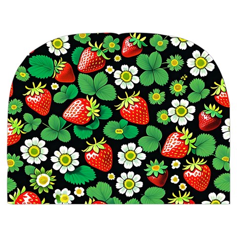 Strawberries Pattern Make Up Case (Medium) from ArtsNow.com Front