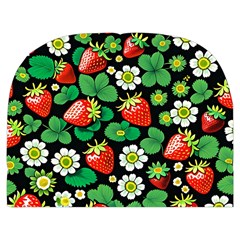 Strawberries Pattern Make Up Case (Medium) from ArtsNow.com Back