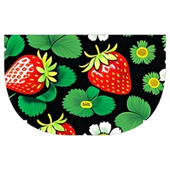 Strawberries Pattern Make Up Case (Medium) from ArtsNow.com Side Right