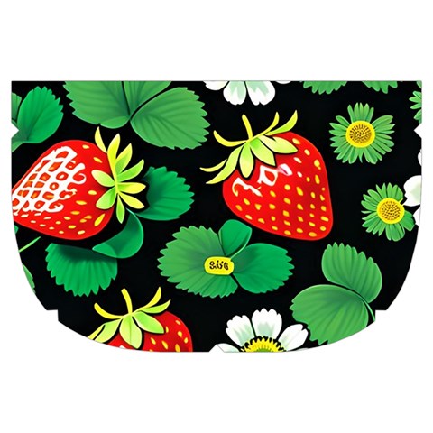 Strawberries Pattern Make Up Case (Large) from ArtsNow.com Side Right