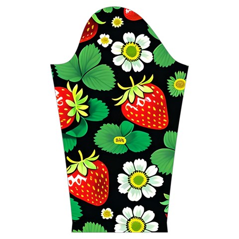 Strawberries Pattern Kids  Midi Sailor Dress from ArtsNow.com Sleeve Left