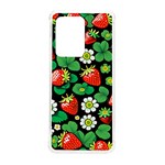 Strawberries Pattern Samsung Galaxy S20 Ultra 6.9 Inch TPU UV Case