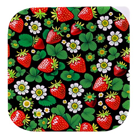 Strawberries Pattern Stacked food storage container from ArtsNow.com Purple