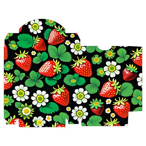 Strawberries Pattern Playing Cards Single Design (Rectangle) with Custom Box from ArtsNow.com Poker Box