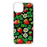 Strawberries Pattern iPhone 14 TPU UV Print Case