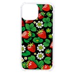 Strawberries Pattern iPhone 13 mini TPU UV Print Case