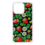 Strawberries Pattern iPhone 13 Pro TPU UV Print Case