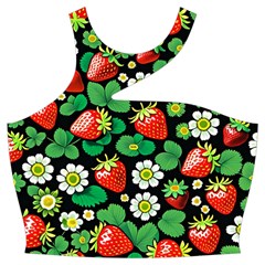 Strawberries Pattern Cut Out Top from ArtsNow.com Front