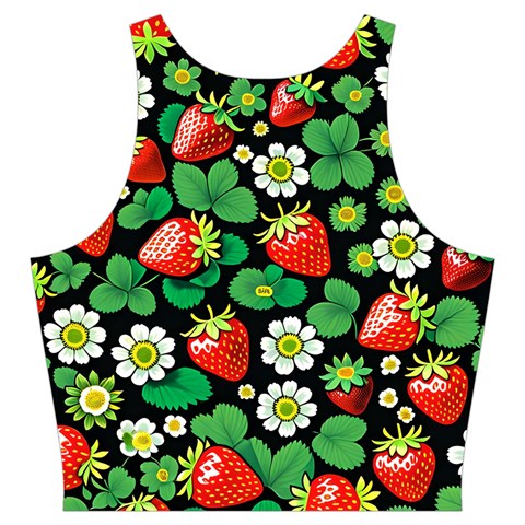 Strawberries Pattern Cut Out Top from ArtsNow.com Back