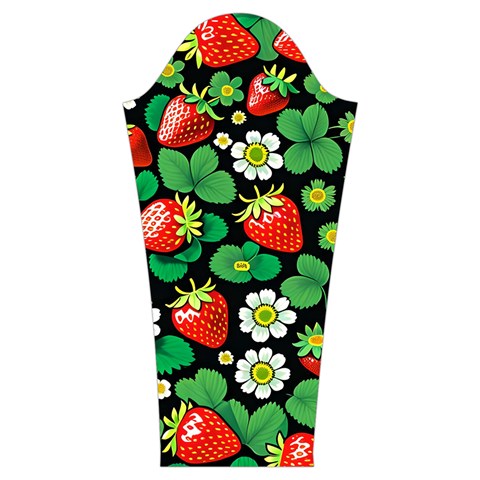 Strawberries Pattern Women s Cut Out Long Sleeve T Sleeve Right