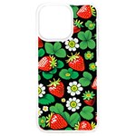 Strawberries Pattern iPhone 15 Pro Max TPU UV Print Case