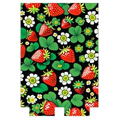 Strawberries Pattern Automatic Folding Umbrella with Case (Small) from ArtsNow.com Case