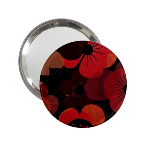 Flower Floral Flora Nature Pattern Background Backdrop 2.25  Handbag Mirrors from ArtsNow.com Front