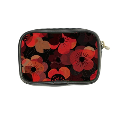 Flower Floral Flora Nature Pattern Background Backdrop Coin Purse from ArtsNow.com Back