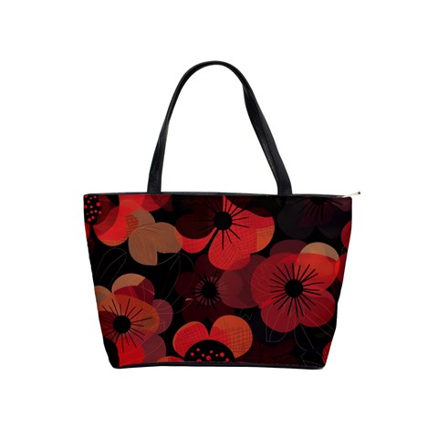 Flower Floral Flora Nature Pattern Background Backdrop Classic Shoulder Handbag from ArtsNow.com Front