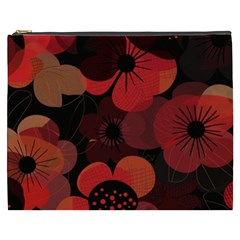 Flower Floral Flora Nature Pattern Background Backdrop Cosmetic Bag (XXXL) from ArtsNow.com Front