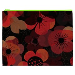 Flower Floral Flora Nature Pattern Background Backdrop Cosmetic Bag (XXXL) from ArtsNow.com Front