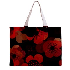 Flower Floral Flora Nature Pattern Background Backdrop Zipper Mini Tote Bag from ArtsNow.com Front