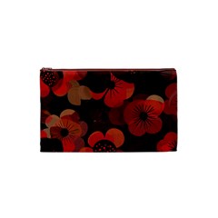 Flower Floral Flora Nature Pattern Background Backdrop Cosmetic Bag (XS) from ArtsNow.com Front