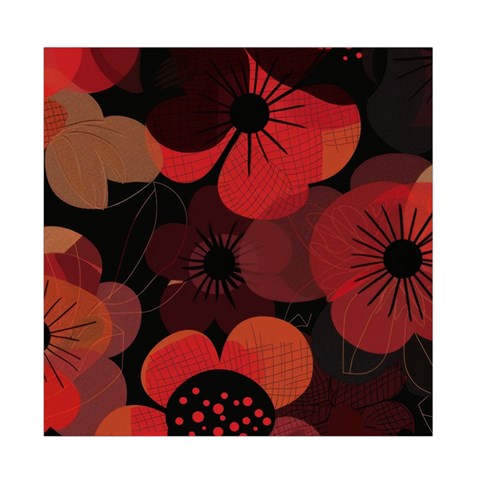 Flower Floral Flora Nature Pattern Background Backdrop Duvet Cover Double Side (Full/ Double Size) from ArtsNow.com Back