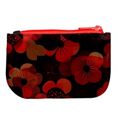 Flower Floral Flora Nature Pattern Background Backdrop Large Coin Purse from ArtsNow.com Back