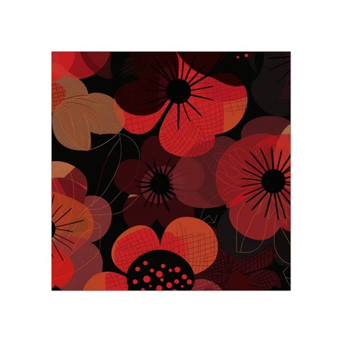 Flower Floral Flora Nature Pattern Background Backdrop Square Tapestry (Small) from ArtsNow.com Front