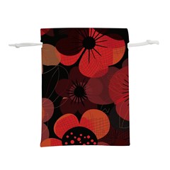 Flower Floral Flora Nature Pattern Background Backdrop Lightweight Drawstring Pouch (L) from ArtsNow.com Front