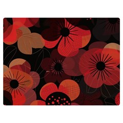 Flower Floral Flora Nature Pattern Background Backdrop Two Sides Premium Plush Fleece Blanket (Baby Size) from ArtsNow.com 40 x30  Blanket Front