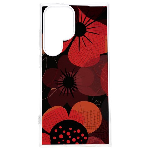 Flower Floral Flora Nature Pattern Background Backdrop Samsung Galaxy S24 Plus 6.7 Inch TPU UV Case from ArtsNow.com Front