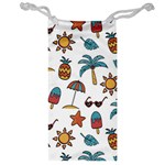 Summer Pineapple Fruit Tropical Jewelry Bag