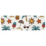 Summer Pineapple Fruit Tropical Banner and Sign 12  x 4 