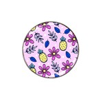 Flowers Petals Pineapples Fruit Hat Clip Ball Marker