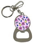 Flowers Petals Pineapples Fruit Bottle Opener Key Chain