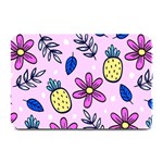 Flowers Petals Pineapples Fruit Plate Mats