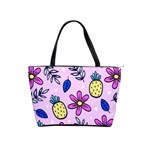 Flowers Petals Pineapples Fruit Classic Shoulder Handbag