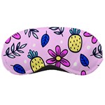 Flowers Petals Pineapples Fruit Sleep Mask