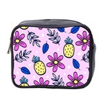 Flowers Petals Pineapples Fruit Mini Toiletries Bag (Two Sides)