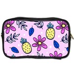 Flowers Petals Pineapples Fruit Toiletries Bag (One Side)