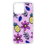 Flowers Petals Pineapples Fruit iPhone 14 Pro Max TPU UV Print Case