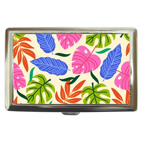 Tropical Sheets Summer Beach Cigarette Money Case from ArtsNow.com Front