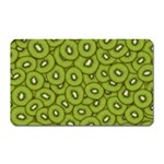 Kiwi Fruit Pattern Green Background Magnet (Rectangular)