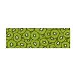 Kiwi Fruit Pattern Green Background Sticker Bumper (100 pack)