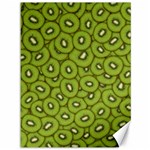 Kiwi Fruit Pattern Green Background Canvas 36  x 48 