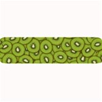 Kiwi Fruit Pattern Green Background Large Bar Mat