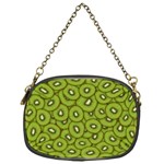 Kiwi Fruit Pattern Green Background Chain Purse (One Side)