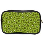 Kiwi Fruit Pattern Green Background Toiletries Bag (Two Sides)