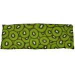 Kiwi Fruit Pattern Green Background Body Pillow Case (Dakimakura)