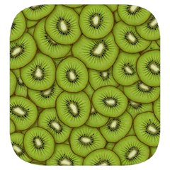 Kiwi Fruit Pattern Green Background Toiletries Pouch from ArtsNow.com Side Right